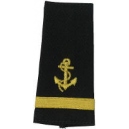 3RD MATE ANCHOR & 1 STRIPES (SOFT)