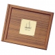 Teak Log Cover, Sailboat Plate