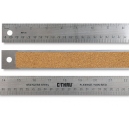 12" S/S Cork Back Ruler