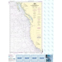 NOAA Chart 501 North Pacific Ocean West Coast Of North America Mexican Border To Dixon Entrance
