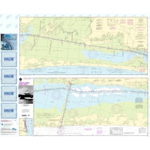 NOAA Chart 11306 Intracoastal Waterway Laguna Madre Middle Ground to Chubby Island
