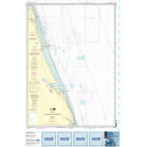 NOAA Chart 11474 Bethel Shoal to Jupiter Inlet