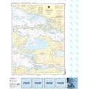 NOAA Chart 14773 Gananoque, Ont., to St. Lawrence Park. N.Y.
