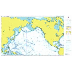 BA 4008 A Planning Chart for the North Pacific Ocean