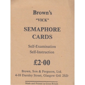 Browns Vick Semaphore Cards