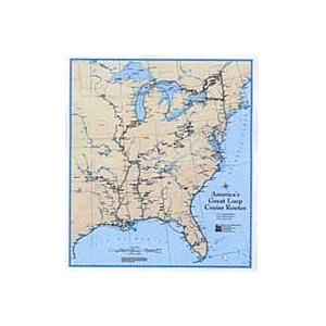 America's Great Loop Cruise Routes Map America's Great Loop Cruise Routes Map
