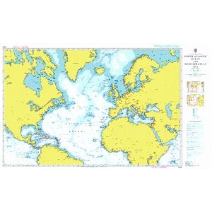 BA 4004 A Planning Chart for the North Atlantic Ocean and Mediterranean Sea BA 4004 A Planning Chart for the North Atlantic Ocean and Mediterranean Sea