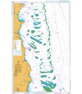 British Admiralty Australian Nautical Chart AUS831 Low Islets to Cape Flattery