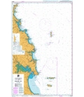 British Admiralty New Zealand Nautical Chart NZ521 Cape Brett to Bream Tail