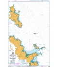 British Admiralty New Zealand Nautical Chart NZ531 Great Barrier Island (Aotea Island) to Mercury Bay