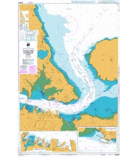 British Admiralty New Zealand Nautical Chart NZ5322 Auckland Harbour East