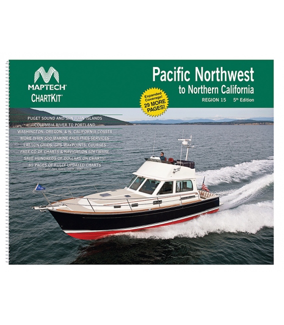 Maptech ChartKit Region 15: Pacific Northwest to Northern California - 5th Edition, 2010