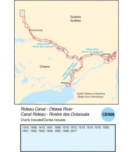 CEN08 Rideau Canal - Ottawa River, 2015 Ed.