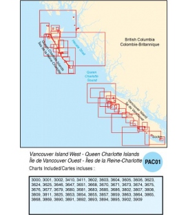 PAC01 Vancouver Island West - Queen Charlotte Islands, 2015 Ed.