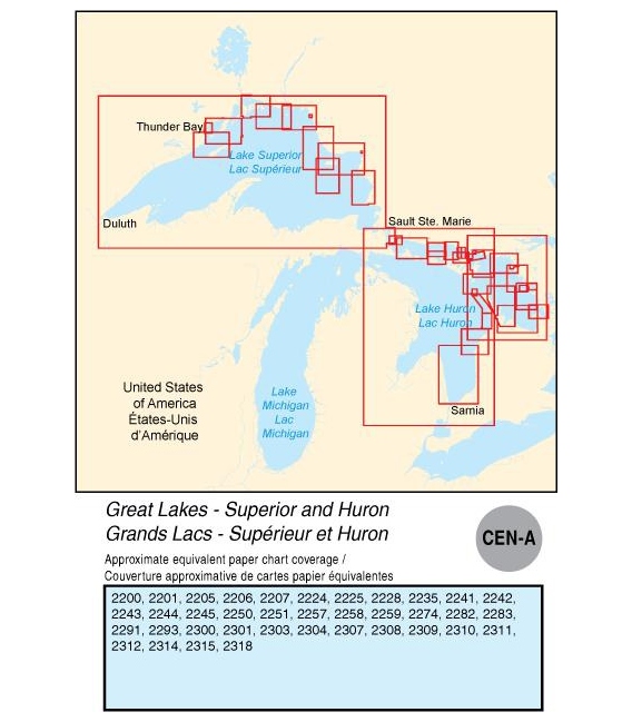 CEN-A Great Lakes - Superior and Huron