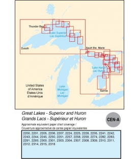 CEN-A Great Lakes - Superior and Huron, 2015 Ed.