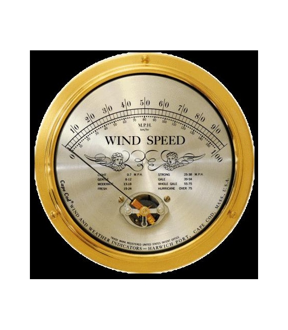 Cape Cod Wind Speed Indicator WITHOUT Peak Gust 
