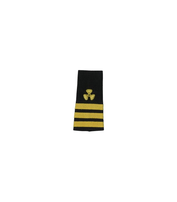 Shoulder Boards, 1/Engr. (Propeller & 3 stripes) (Soft) 