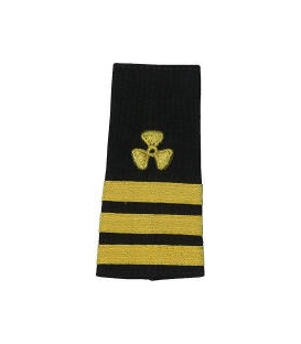 Shoulder Boards, 1/Engr. (Propeller & 3 stripes) (Soft)