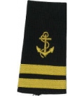 2nd Mate Anchor & 2 Stripes (Soft)