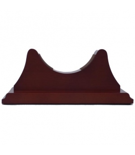 Weems & Plath Single Mahogany Base For Atlantis & Martinique Barometers