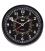 Trident Time & Tide Clock (10" Black Dial)