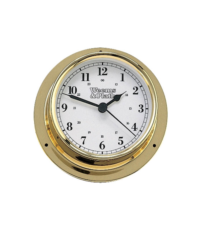 Weems & Plath Endurance Collection 125 Quartz Clock (Brass)