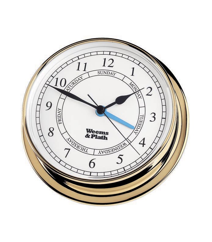 Brass Weems & Plath Endurance Collection 125 Time and Tide Clock