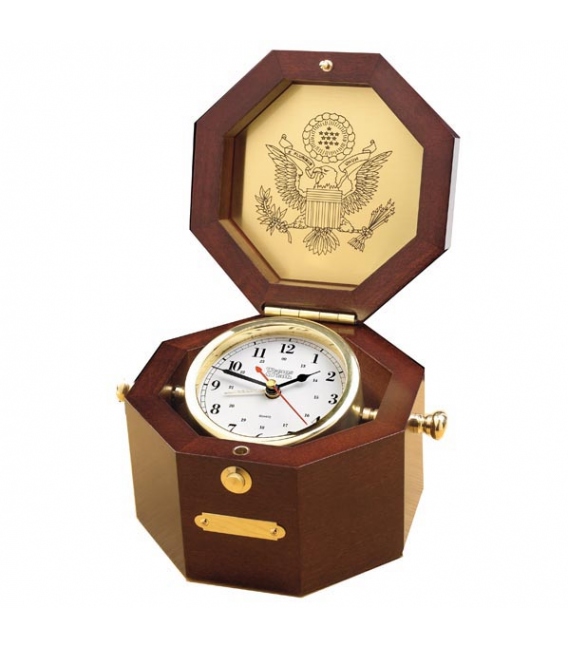 Octagon Box Alarm Clock
