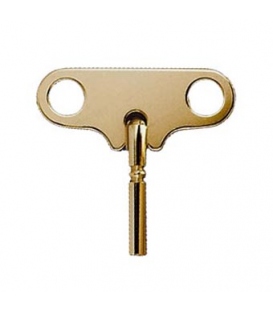 Brass Plated Key for Anniversary 8-Day Clocks