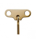 Brass Plated Key for Anniversary 8-Day Clocks