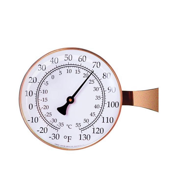 Weems & Plath T10C Vermont Large Dial Thermometer (copper)