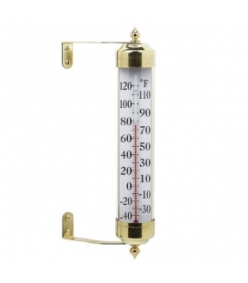 T16 Vermont Grande View Thermometer (Brass)