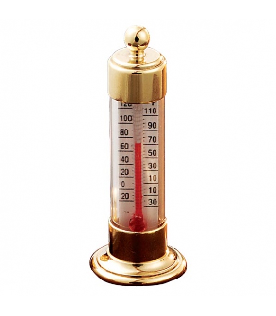 Vermont Desk Thermometer (brass)