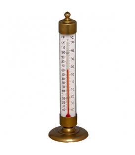 Vermont Tabletop Thermometer (brass)