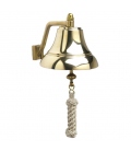 6" Brass Bell w/Lanyard (F&S)