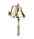 6" Brass Bell w/Lanyard (F&S)