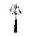7" Chrome Bell w/Lanyard (F&S)