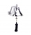 6" Chrome Bell w/Lanyard (F&S)