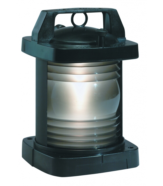 Single Lens Navigation Light 1374 - White Stern Light (Black Plastic