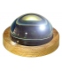89mm (3.5 inch) Magnabrite® Magnifier with Round Oak Base