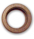64mm (2.5 inch) Magnabrite® Round Walnut Base