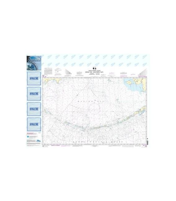 NOAA Chart 513 Bering Sea Southern Part