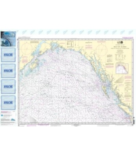 NOAA Chart 531 Gulf of Alaska Strait of Juan de Fuca to Kodiak Island