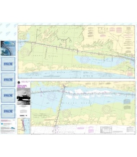 NOAA Chart 11306 Intracoastal Waterway Laguna Madre Middle Ground to Chubby Island