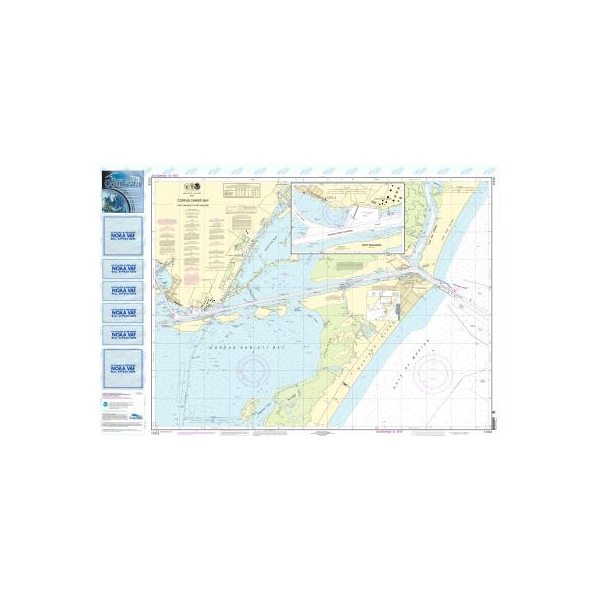 OceanGrafix NOAA Nautical Charts 11312 Corpus Christi Bay Port