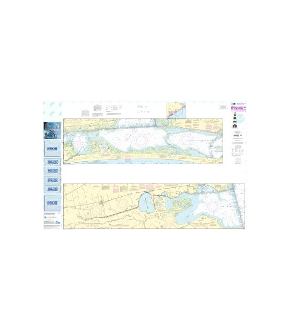 NOAA Chart 11315 Intracoastal Waterway Espiritu Santo Bay to Carlos Bay including San Antonio Bay and Victoria Barge Canal