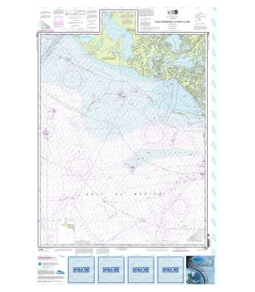 OceanGrafix NOAA Chart 11356 Isles Dernieres to Point au Fer