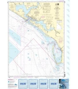 NOAA Chart 11389 St Joseph and St Andrew Bays