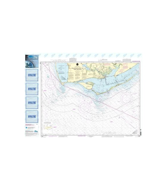 NOAA Chart 11401 Apalachicola Bay to Cape San Blas